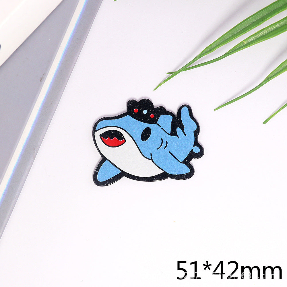 Wholesale 10pcs Cartoon Letter Accessories Diy Cute Patch Accessories FlatBack